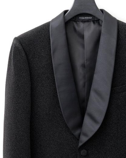 POTENZA / GLITTER TUXEDO JACKET