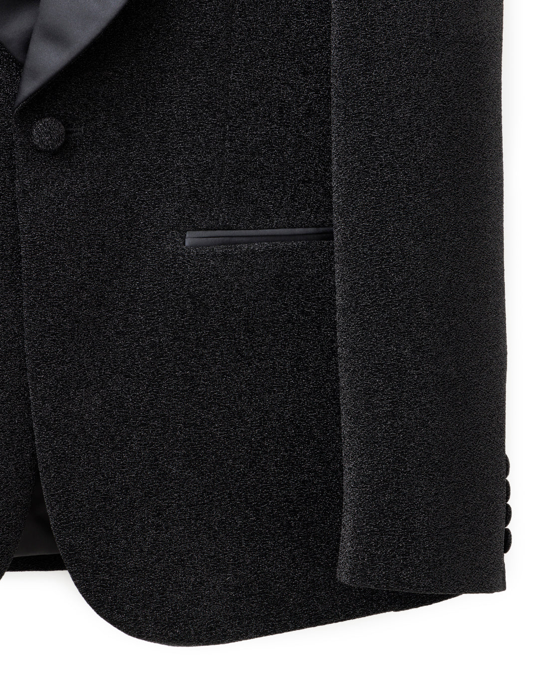 POTENZA / GLITTER TUXEDO JACKET