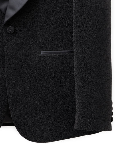 POTENZA / GLITTER TUXEDO JACKET