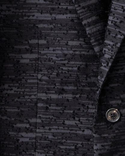 HARRISON WONG / Sheer Textured Cotton Blazer