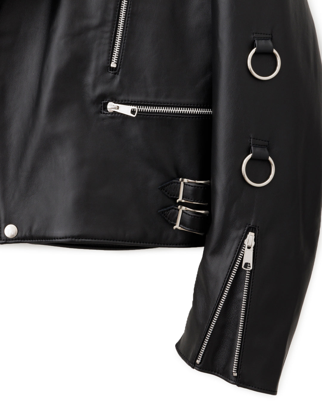 Bennu / UK Sheep Leather Big Double Riders Jacket