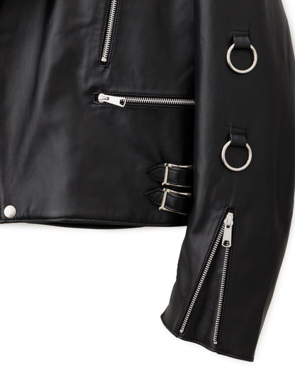 Bennu / UK Sheep Leather Big Double Riders Jacket