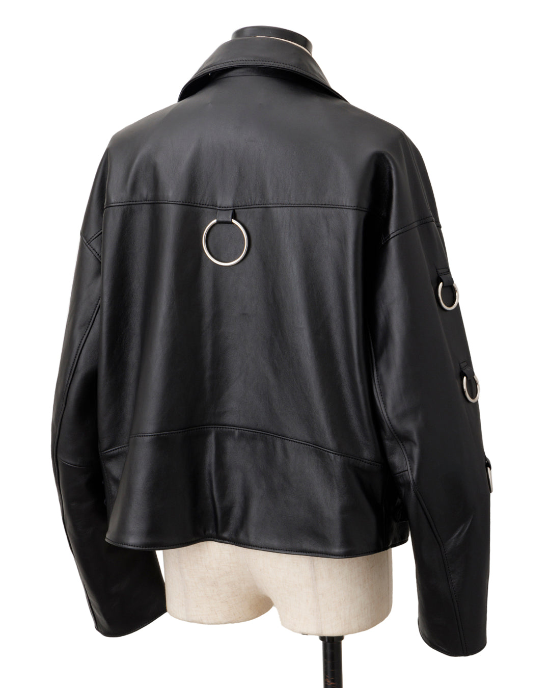 BENNU　46　チェンジングライダースMA−1　ドッキングジャケット Bennu | UK Sheep Leather Big Double Riders Jacket – HARAJUKU VILLAGE