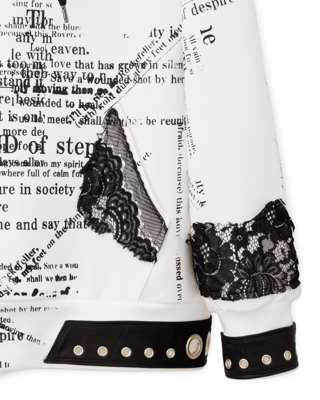 Bennu × TT / Aqua Suiting Jersey Hoodie - THE LIPS -