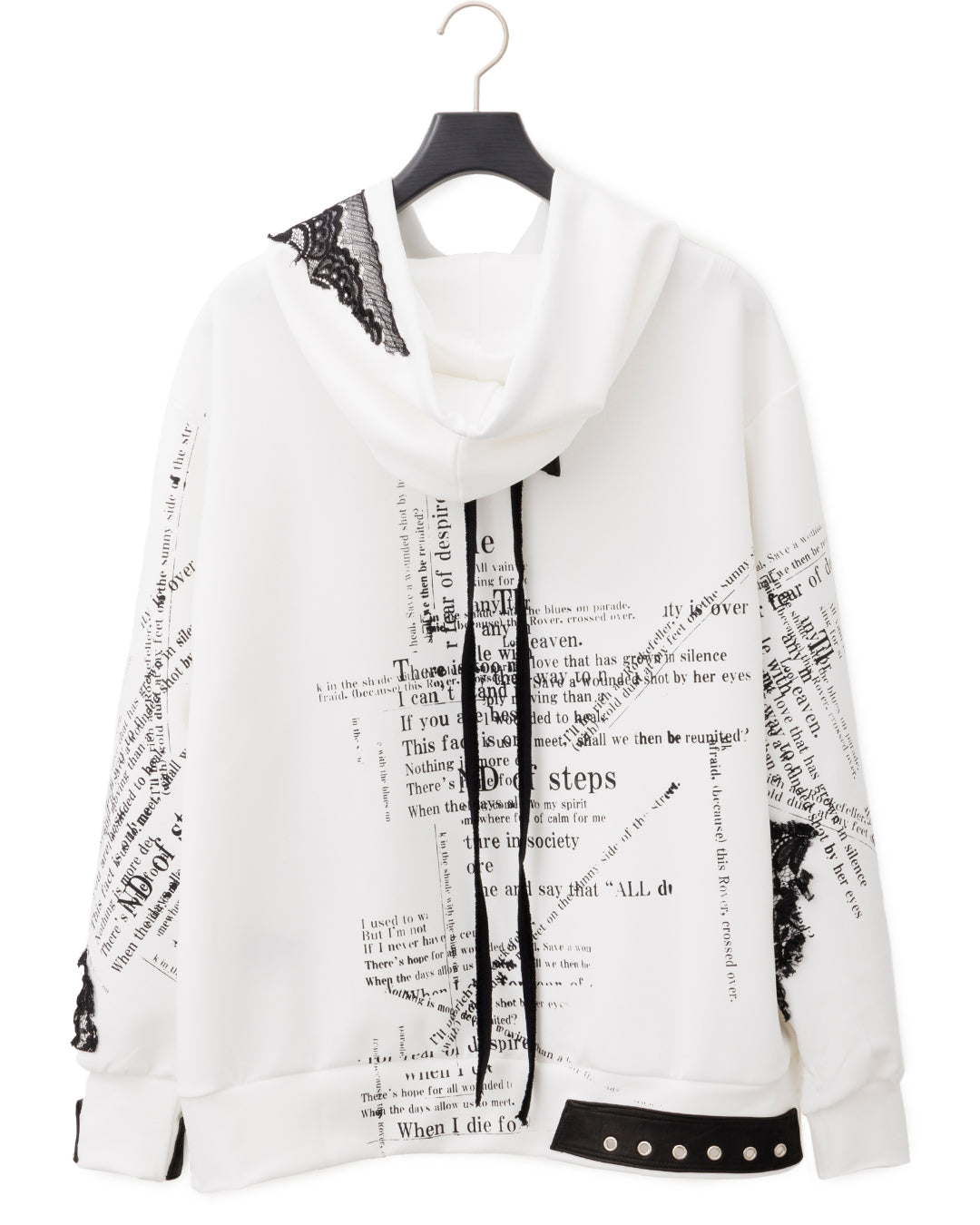 Bennu × TT / Aqua Suiting Jersey Hoodie - THE LIPS -