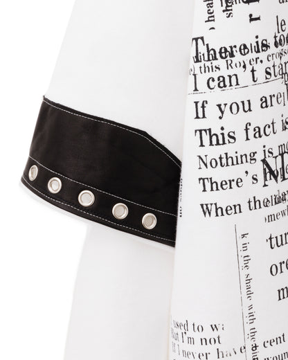 Bennu × TT / 3Way Docking Hoodie - WHITE