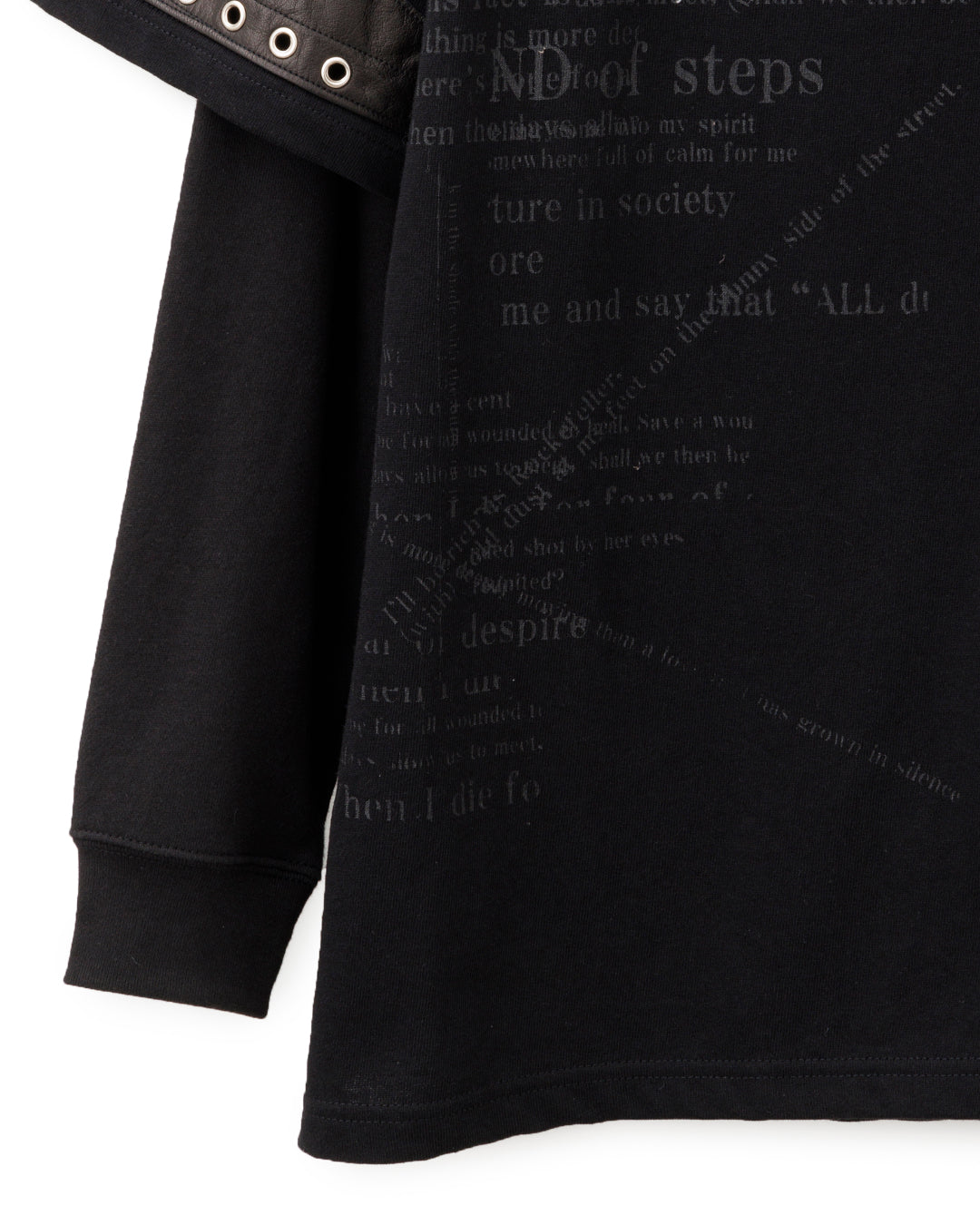 Bennu × TT / 3Way Docking Hoodie - BLACK