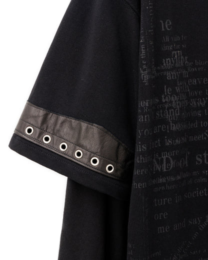 Bennu × TT / 3Way Docking Hoodie - BLACK