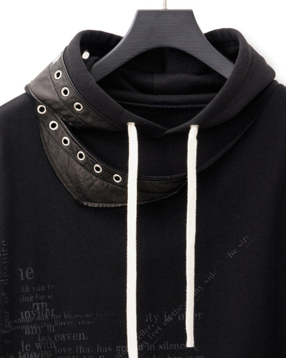 Bennu × TT / 3Way Docking Hoodie - BLACK