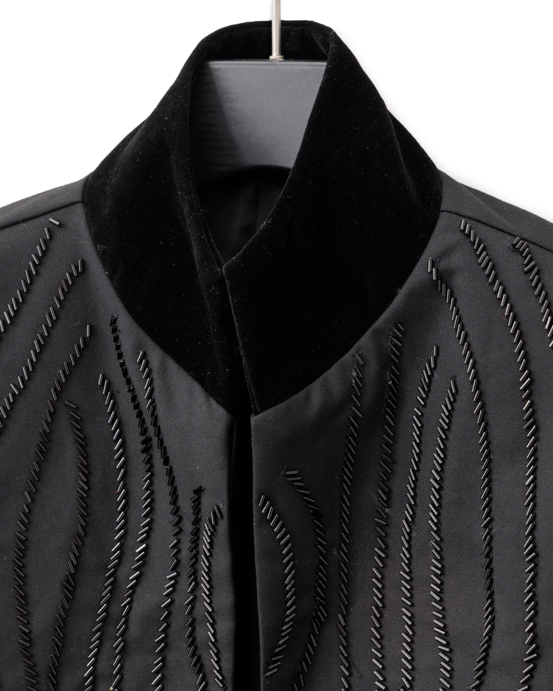 POTENZA / BEADS EMBROIDERY JACKET - Black Jewel -