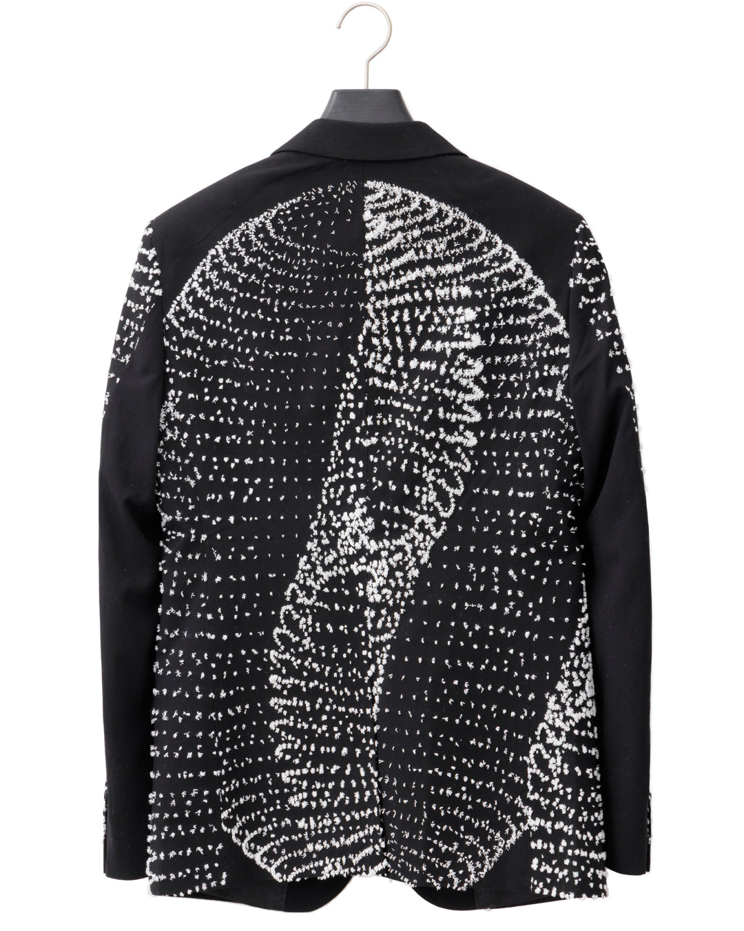 HARRISON WONG / Wool Blazer With Vectors 3D Embroidery