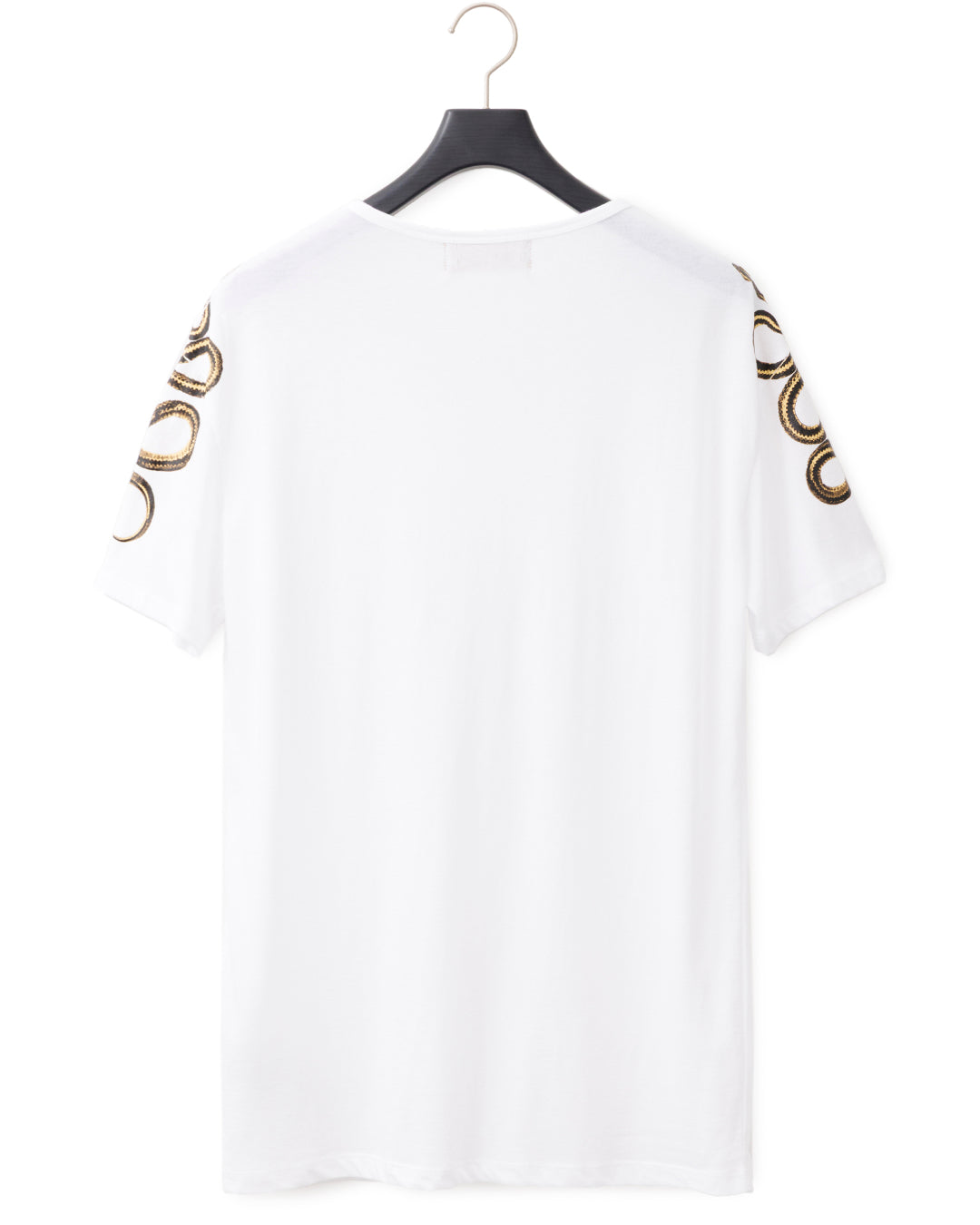 Bennu / Printed Loose Fit Tee - Snake - WHITE