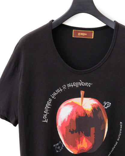 Bennu / Printed Loose Fit Tee - Forbidden Fruit -