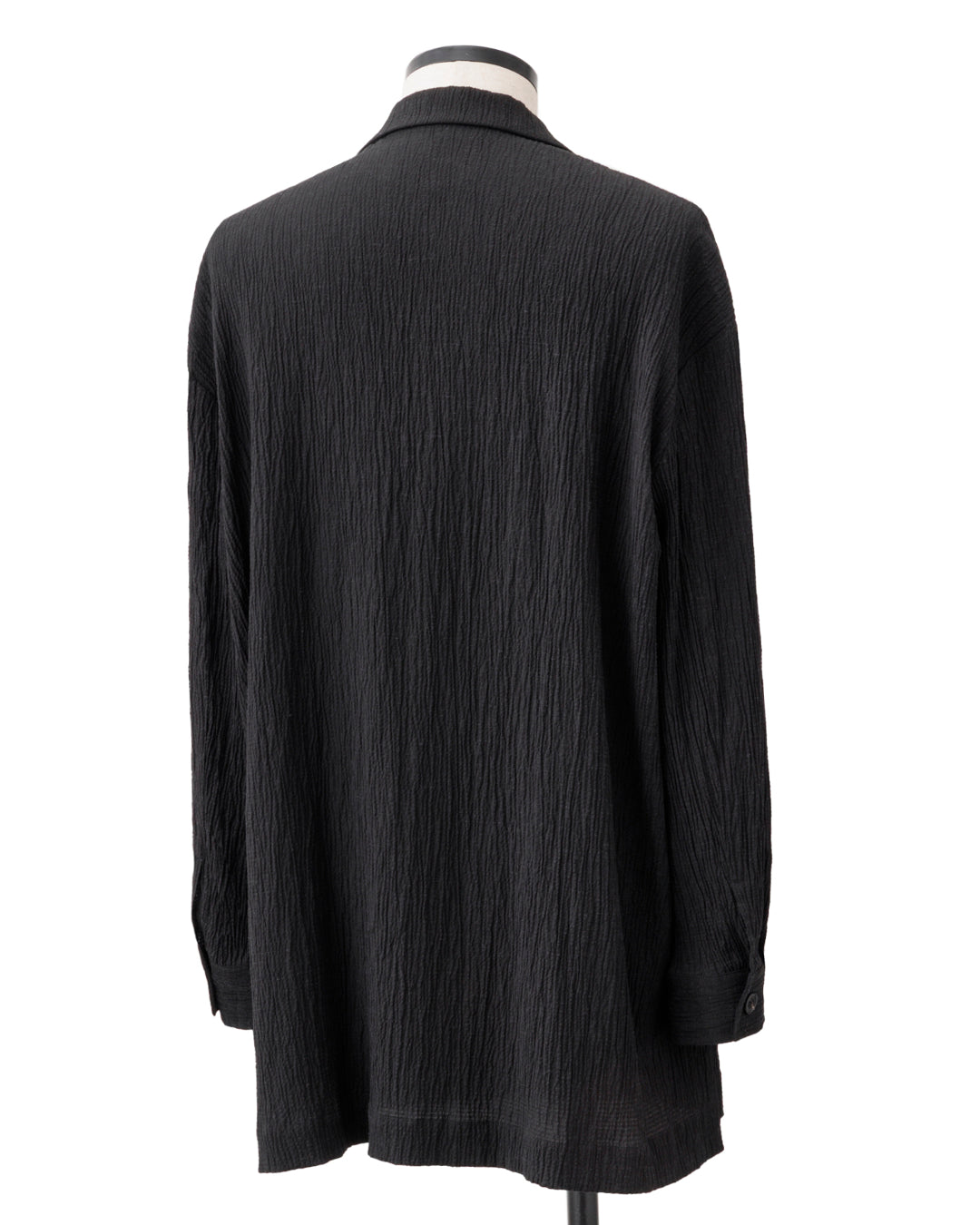 HARRISON WONG / Smocking Textured Long Blazer