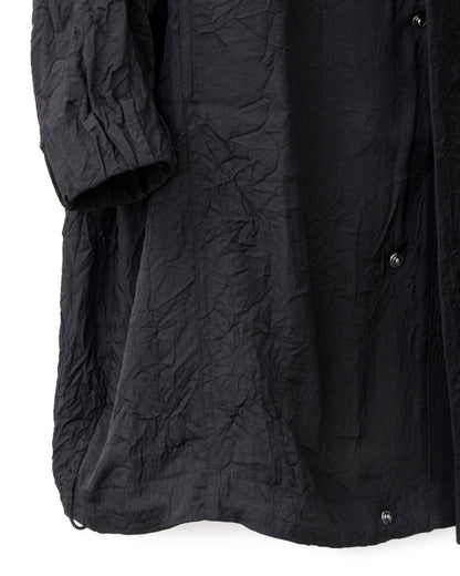 HARRISON WONG / Crepe Acetate Hood Coat