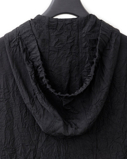 HARRISON WONG / Crepe Acetate Hood Coat