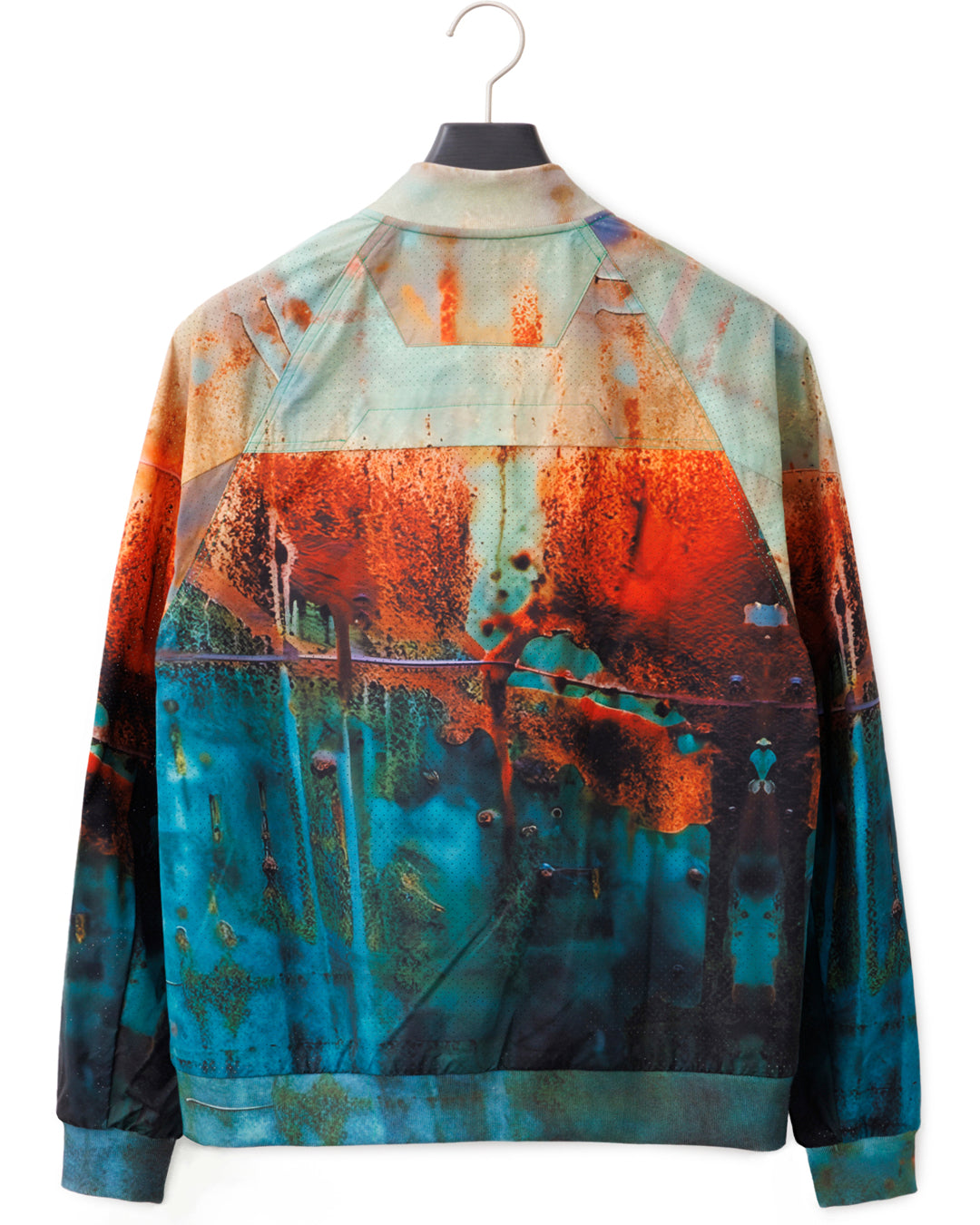 HARRISON WONG / Rust Pattern Print Bomber Jacket