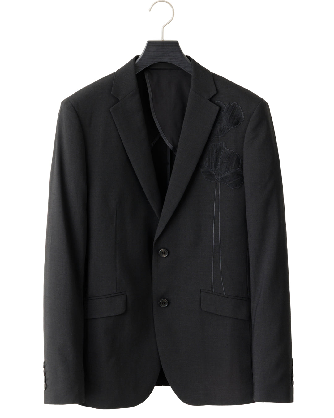 HARRISON WONG / Blazer With Embroidered Flowers