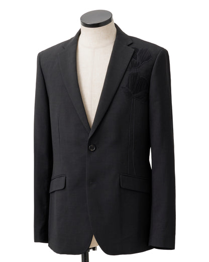HARRISON WONG / Blazer With Embroidered Flowers