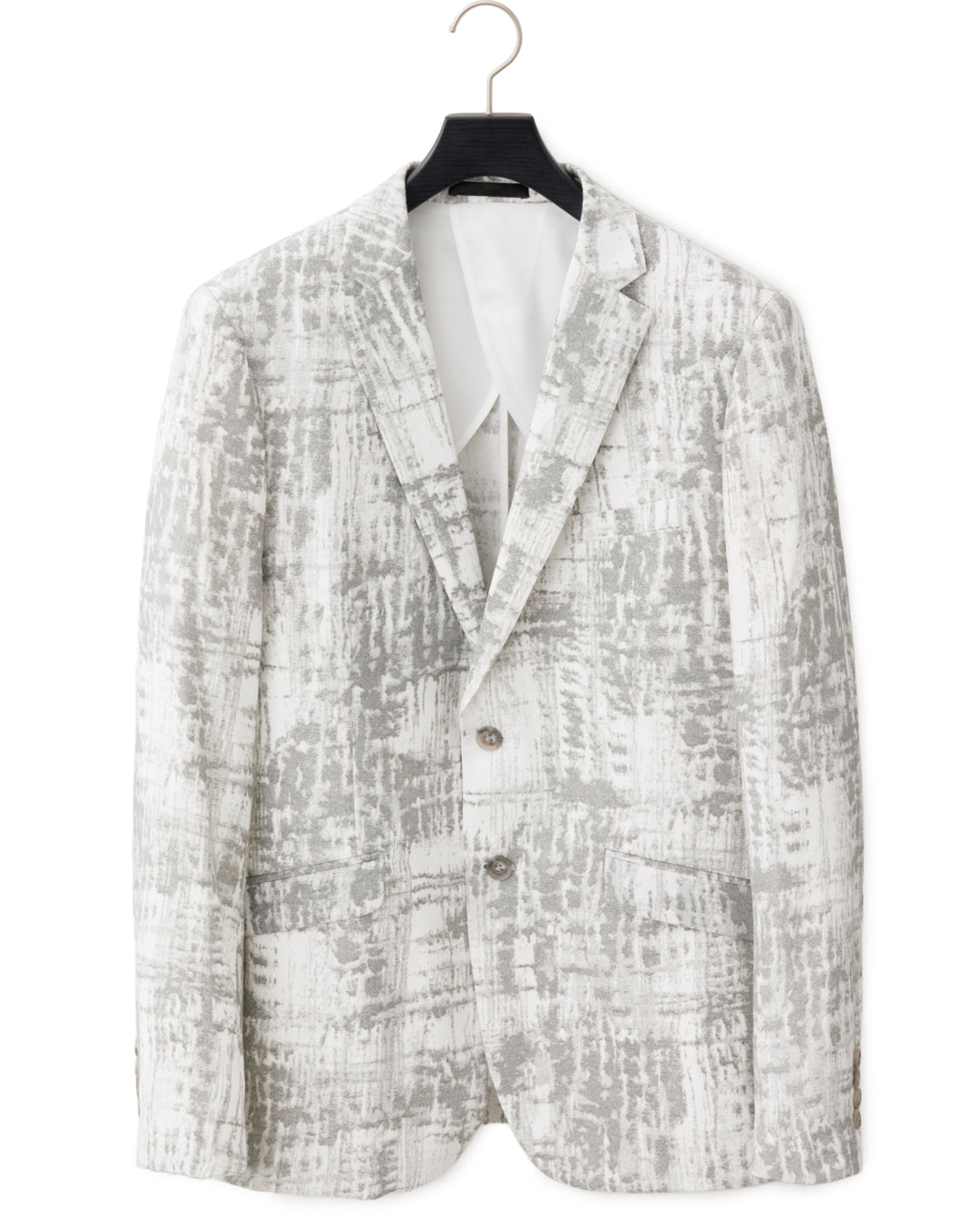 HARRISON WONG / Blurred Check Print Blazer
