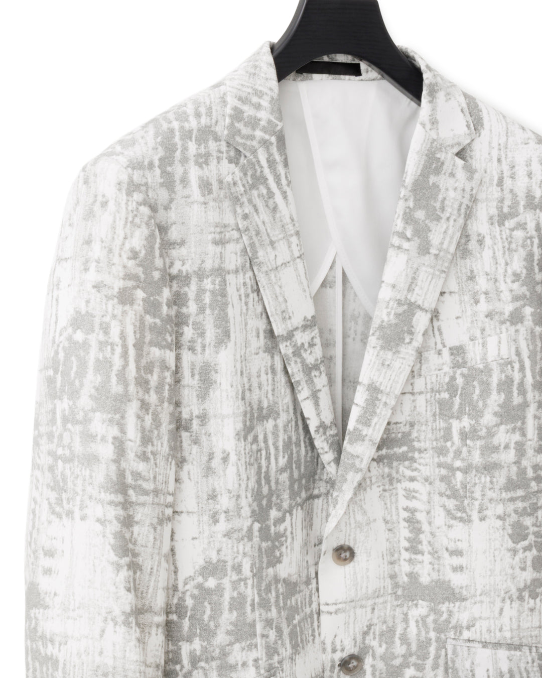 HARRISON WONG / Blurred Check Print Blazer