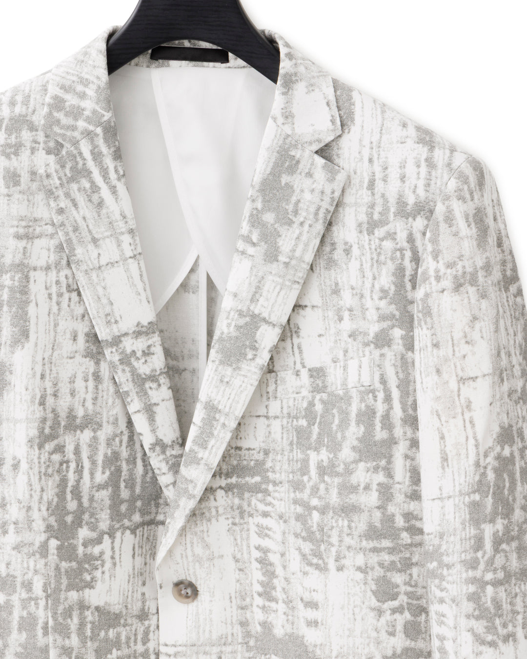 HARRISON WONG / Blurred Check Print Blazer