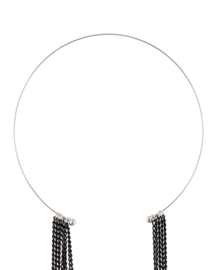 Ranunculus / Woden - Feather Necklace -