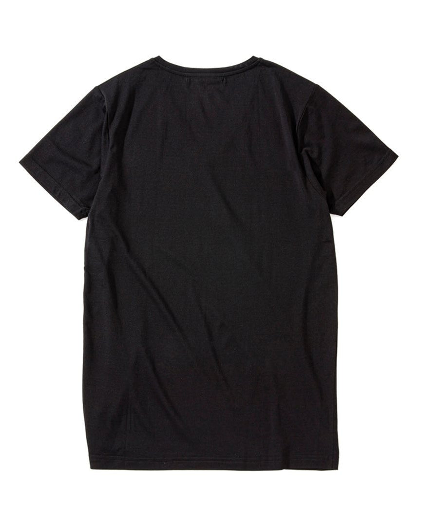 POTENZA / POTENZA V-NECK TEE - BLACK