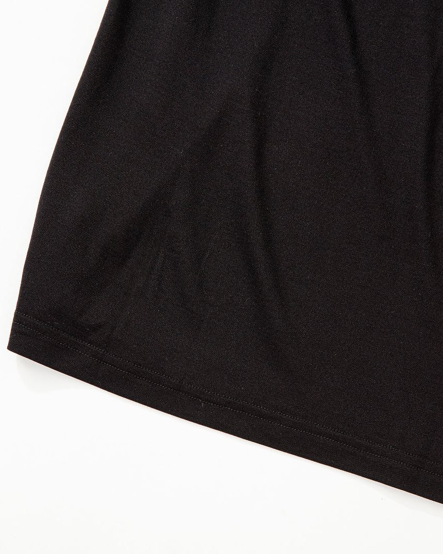 POTENZA / POTENZA V-NECK TEE - BLACK