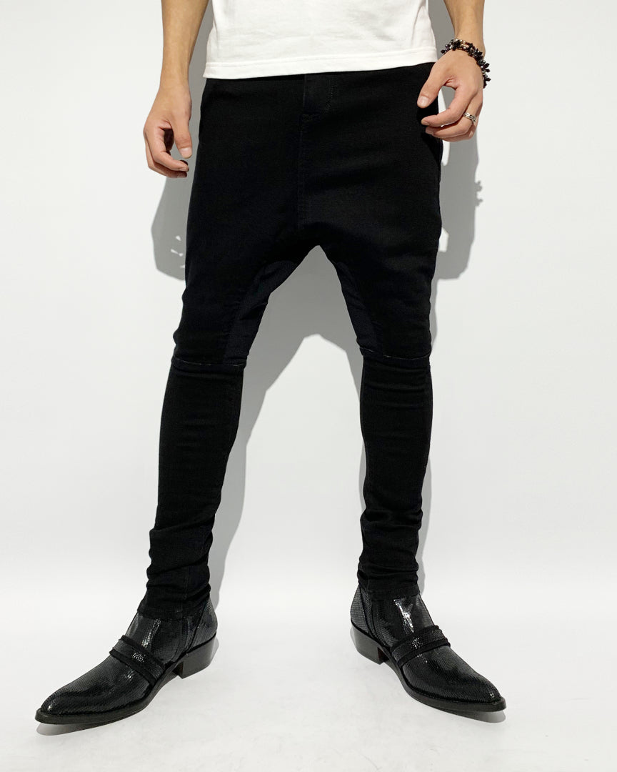 ys Yuji SUGENO / Hybrid Denim Sarrouel Skinny Pants