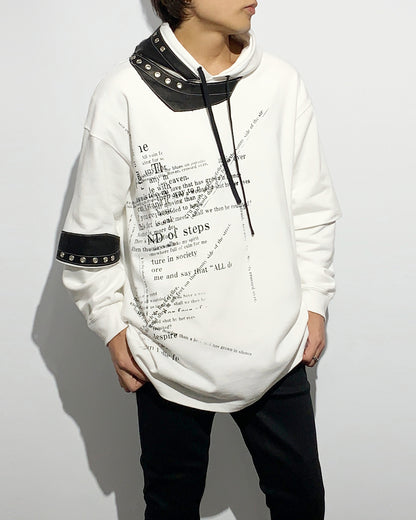 Bennu × TT / 3Way Docking Hoodie - WHITE