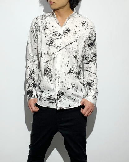 gène par YUKIO MISHIBA / Cotton Broad Shirts