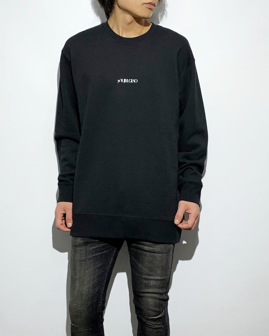 ys Yuji SUGENO / Line Art Lady Sweat - BLACK