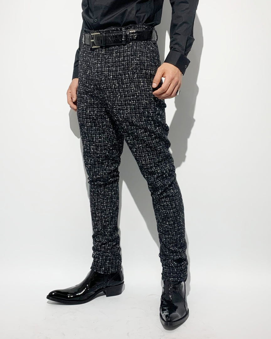 ys Yuji SUGENO | Summer Tweed Semi-Sarrouel Trousers – HARAJUKU