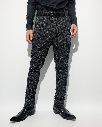 ys Yuji SUGENO / Summer Tweed Semi-Sarrouel Trousers