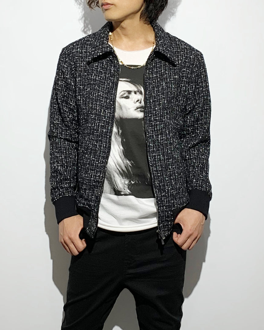 ys Yuji SUGENO / Summer Tweed Zip-Up Blouson