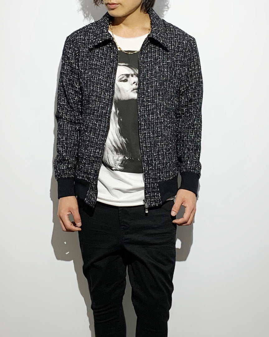 ys Yuji SUGENO / Summer Tweed Zip-Up Blouson