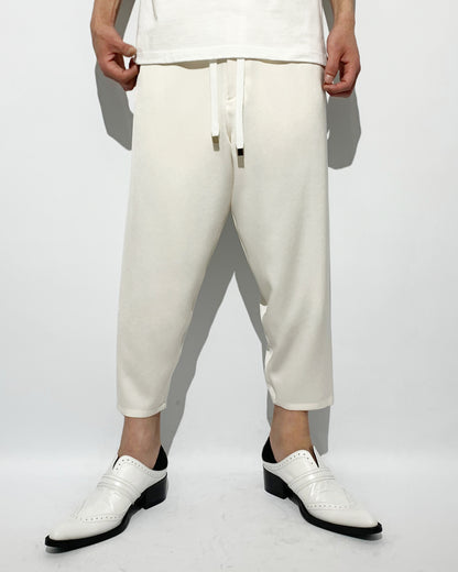 POTENZA / EASY CROPPED SARROUEL - WHITE