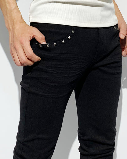 agr / Studs Skinny Denim PT