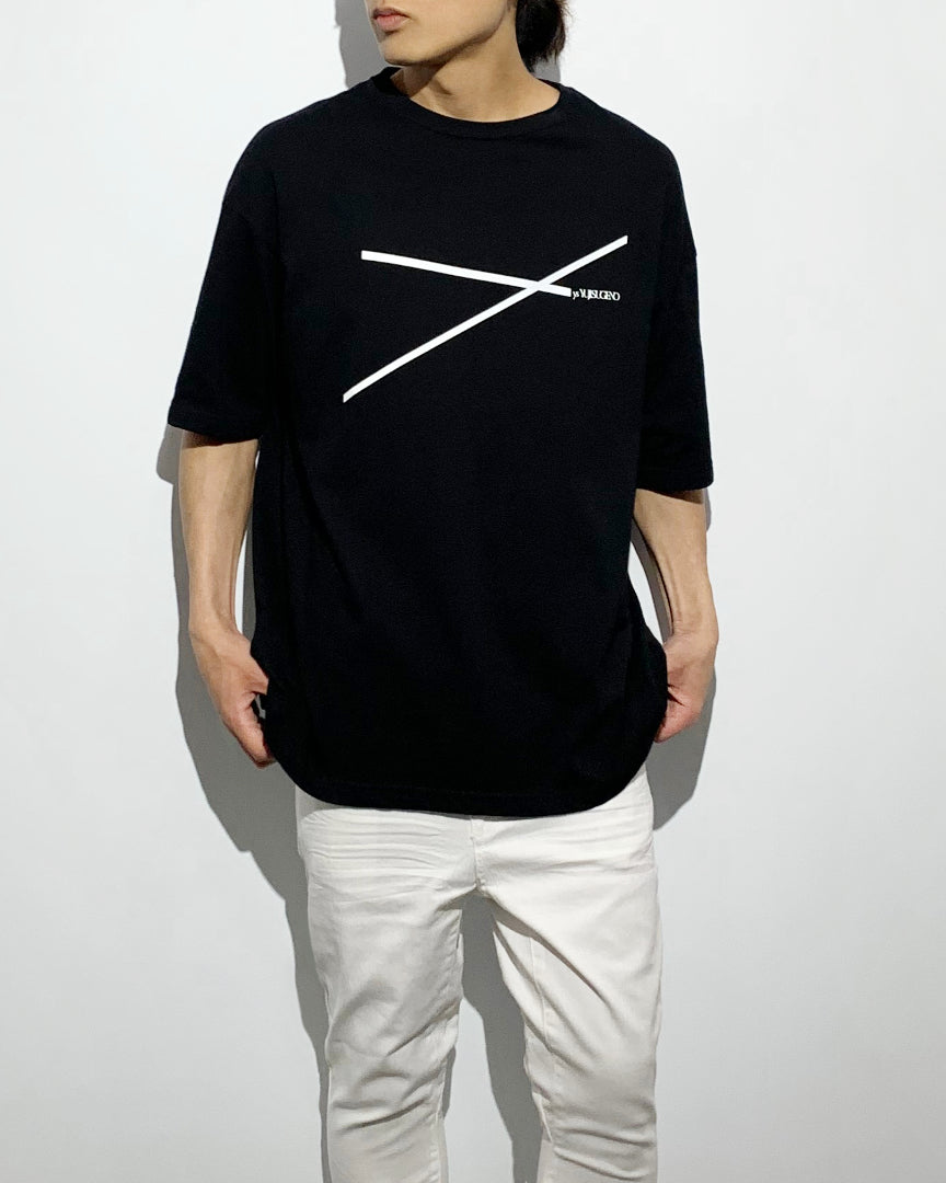 ys Yuji SUGENO / ys LINE BIG-Tee - BLACK