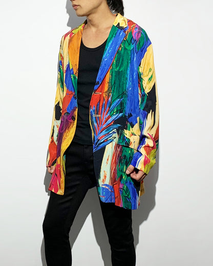ys Yuji SUGENO / AMARA Multi Print Over Jacket