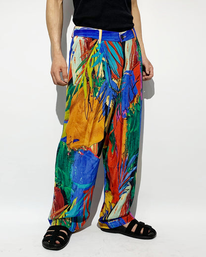 ys Yuji SUGENO / AMARA Multi Print Easy Wide Pants