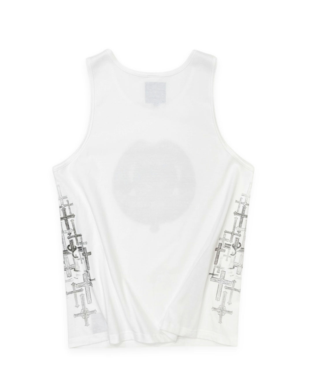 Bennu PLUS / Printed Tanktop - Love RED - WHITE