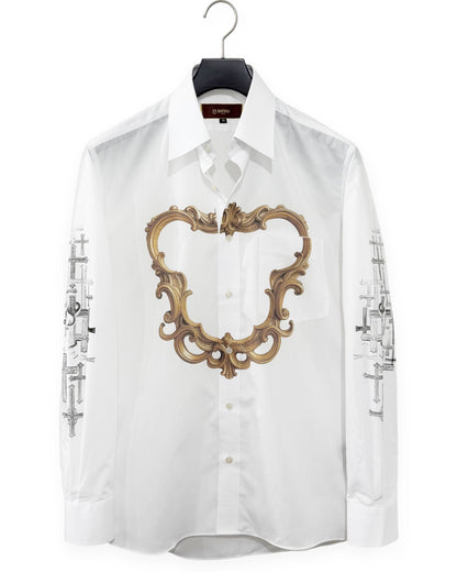 Bennu / Printed Dress Shirts - Arabesque Frame -