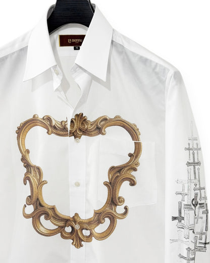 Bennu / Printed Dress Shirts - Arabesque Frame -