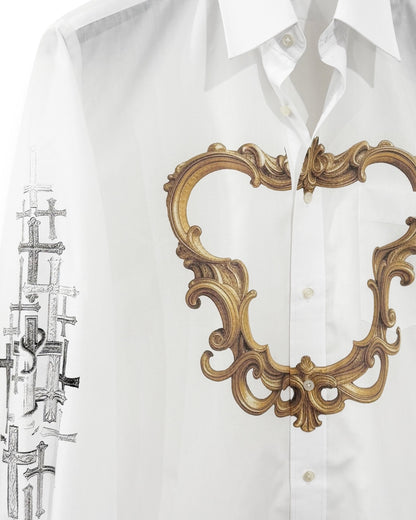 Bennu / Printed Dress Shirts - Arabesque Frame -