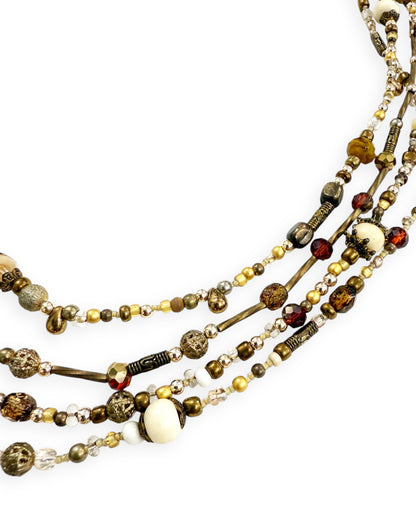 Ranunculus / 黄昏時 - Necklace -