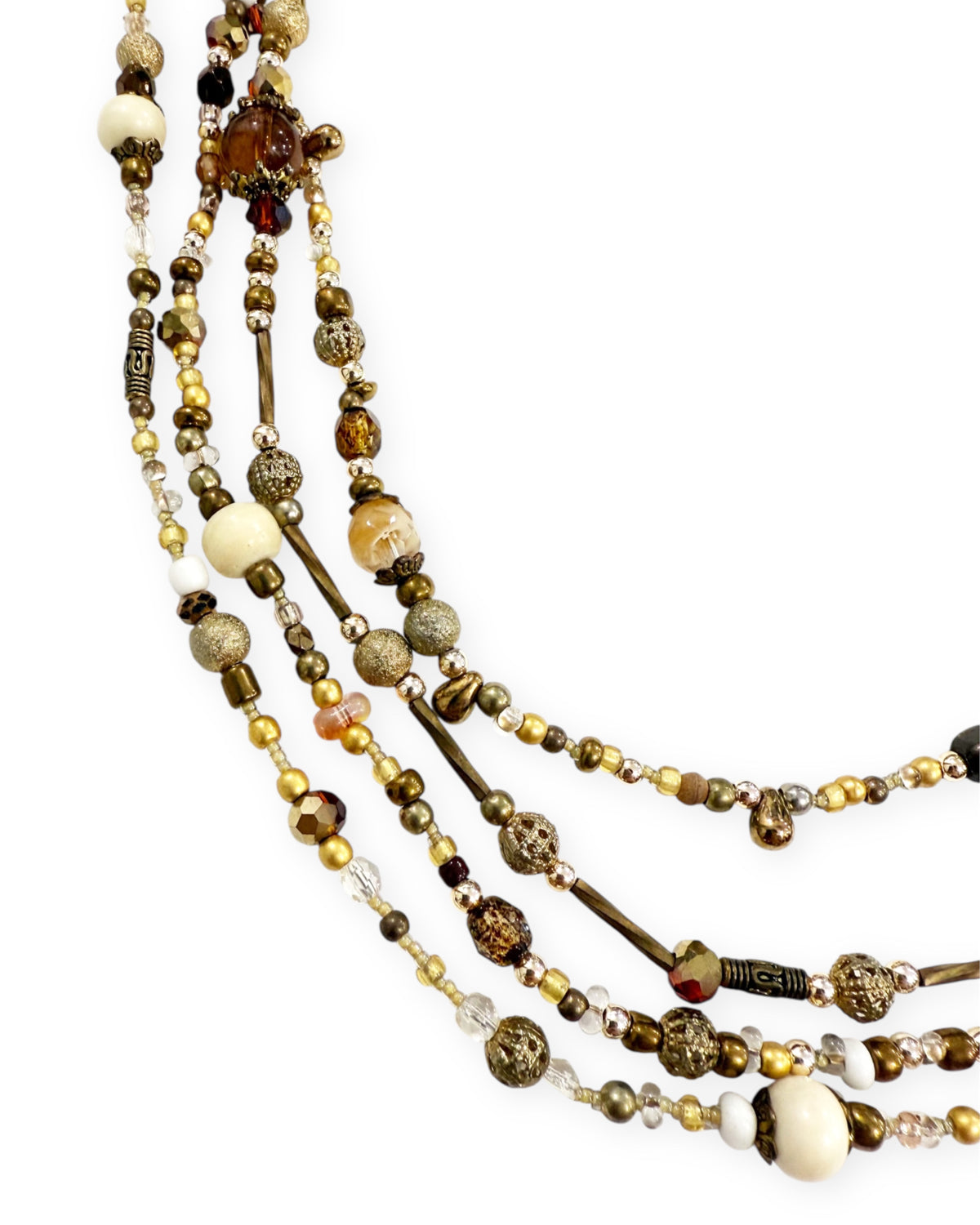 Ranunculus / 黄昏時 - Necklace -