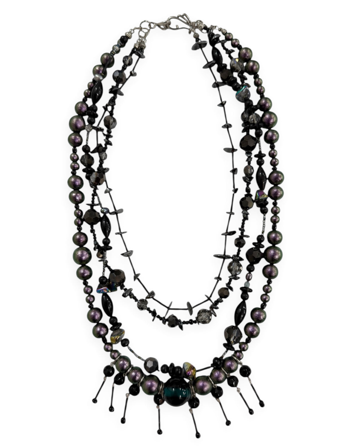 Ranunculus / 不知火 - Necklace -