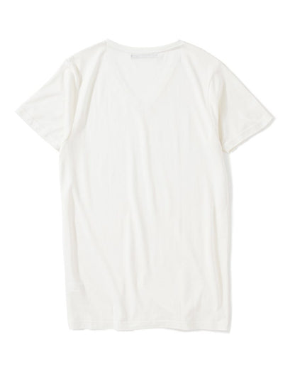 POTENZA / POTENZA V-NECK TEE - WHITE